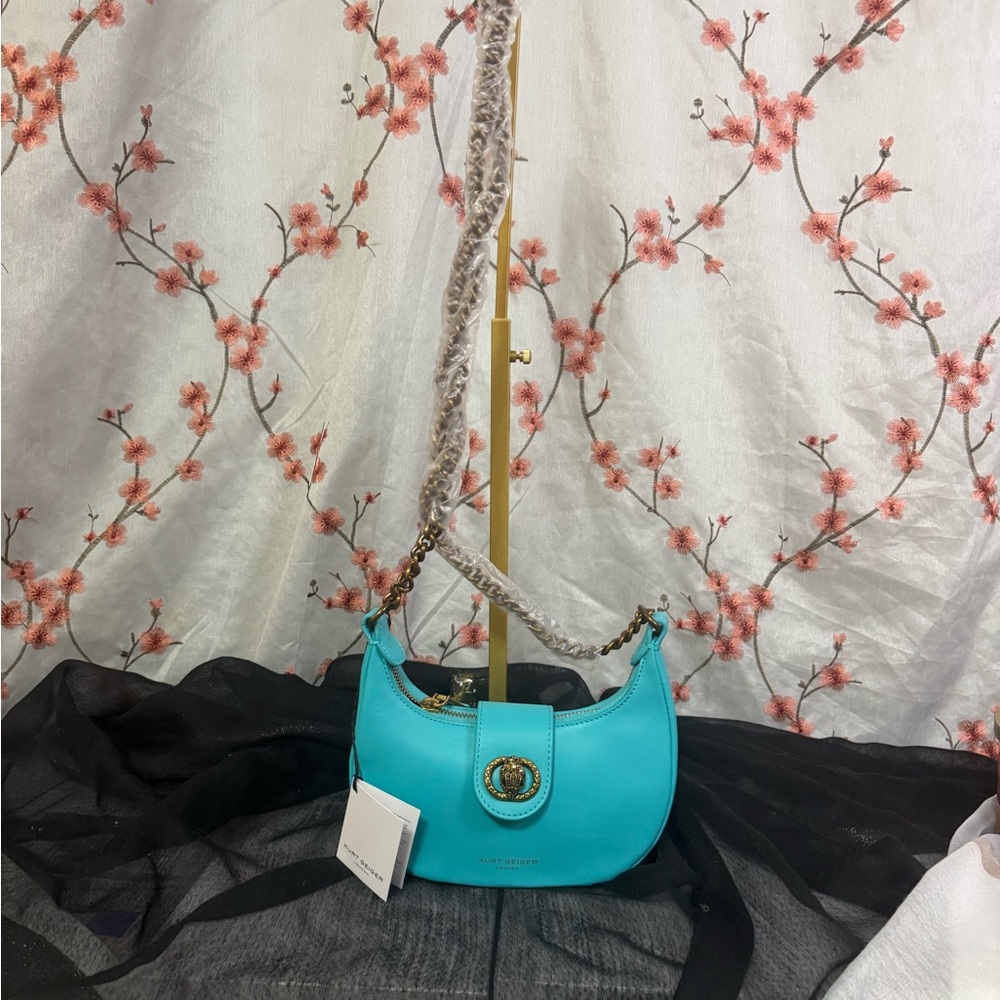 KURT GEIGER Turquoise Shoulder Bag